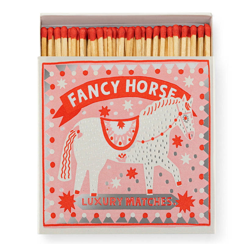 Fancy Horse Safety Matches by Archivist