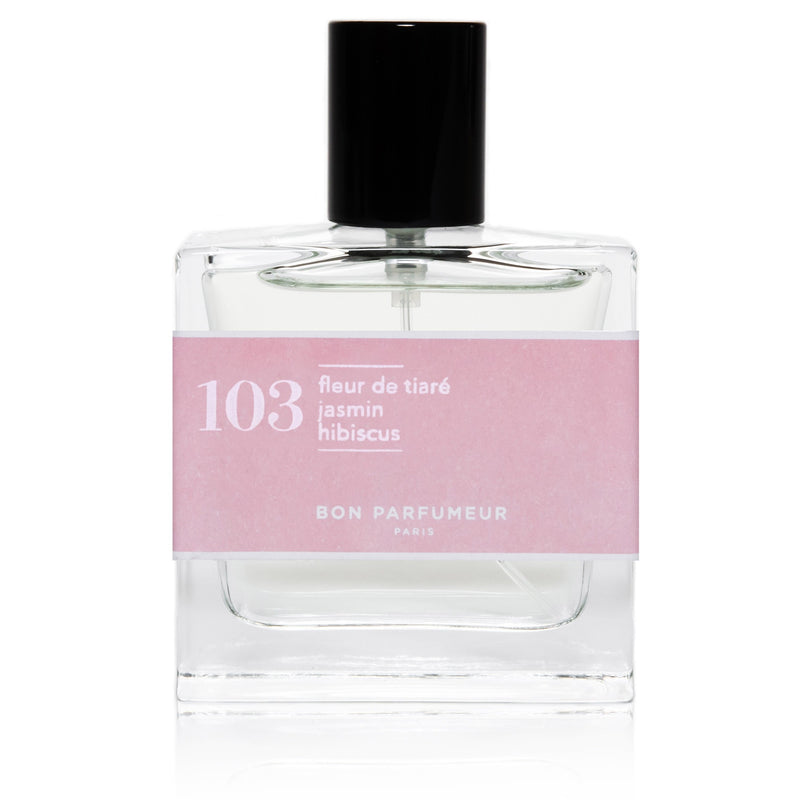 103: Tiare Flower /Jasmine / Hibiscus Perfume by Bon Parfumeur - Bottle