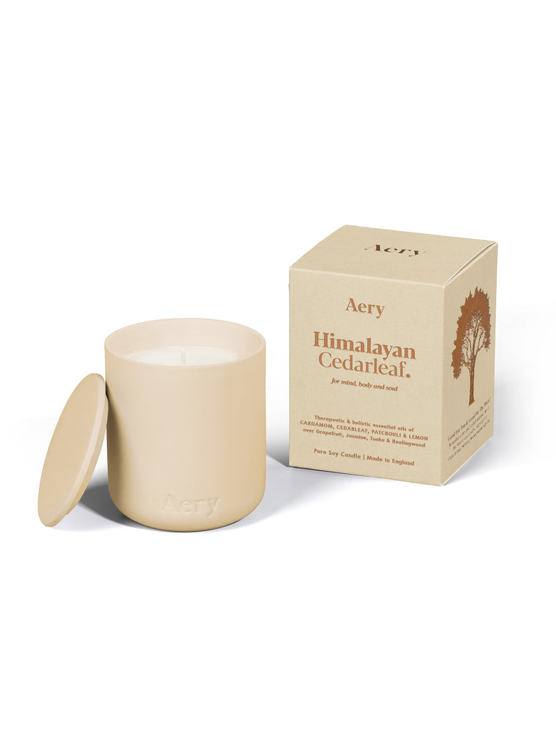 Aery | Himalayan Cedarleaf Scented Candle | Scent Lounge | Full Product White Background