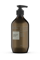 Mortar & Pestle Sootherup, Hand & Body Lotion by Ashley & Co - Black Bottle White Background