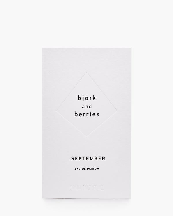 September Perfume by Björk & Berries - Box
