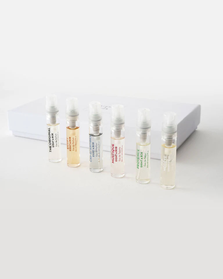 Scent Lounge | Eight & Bob Perfume Discovery Set | Front of Product White Background