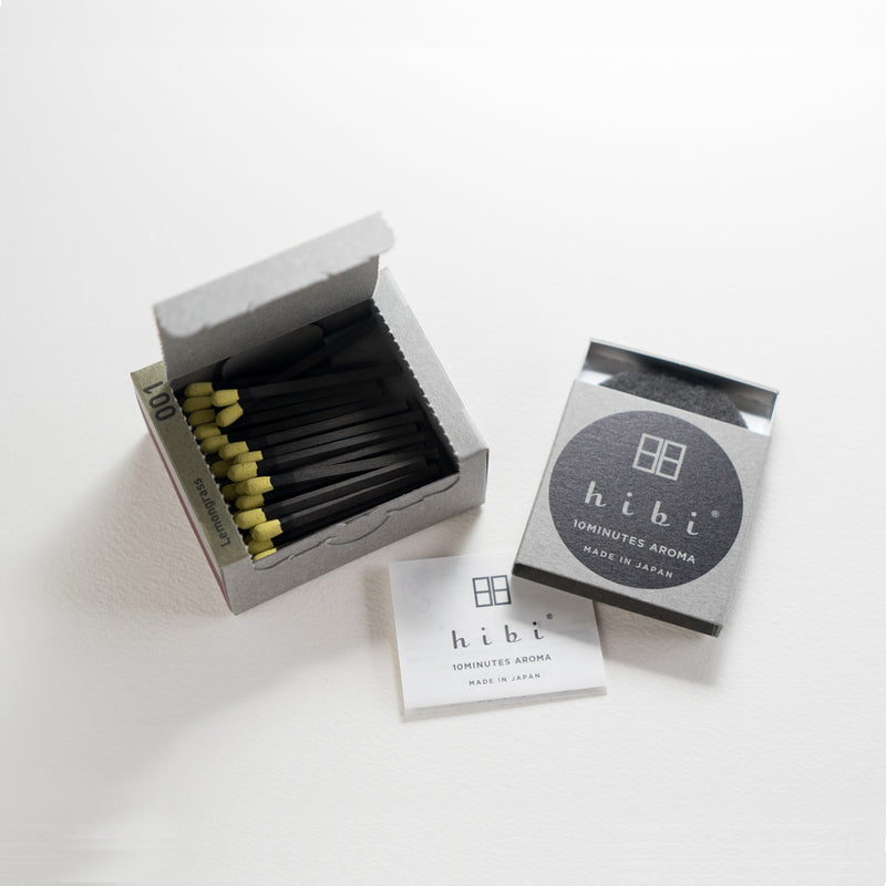 Lemongrass Incense Matches by Hibi