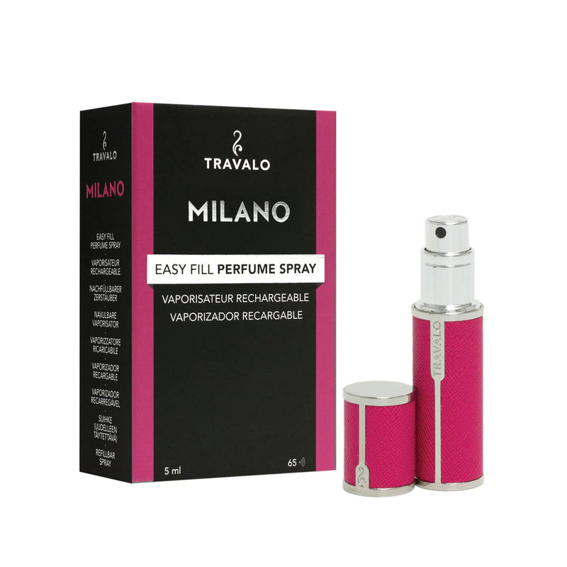 Milano Hot Pink Atomiser by Travalo