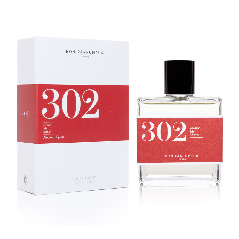 302: Amber / Iris / Sandalwood Perfume by Bon Parfumeur