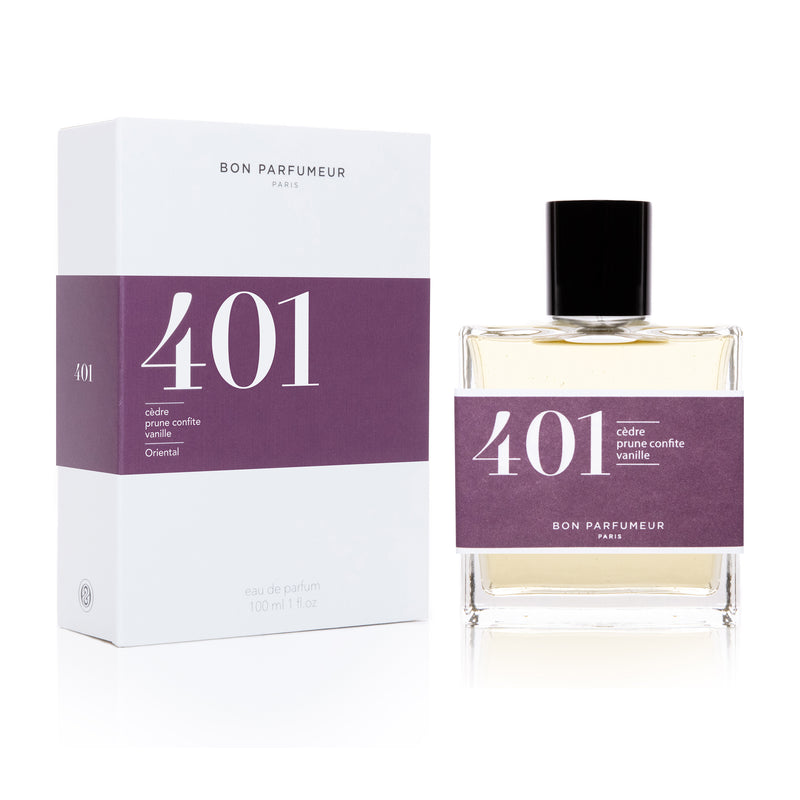 401: Cedar / Candied Plum / Vanilla Perfume by Bon Parfumeur