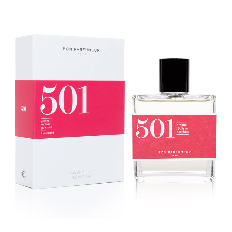 501 : Praline / Liquorice / Patchouli Perfume by Bon Parfumeur