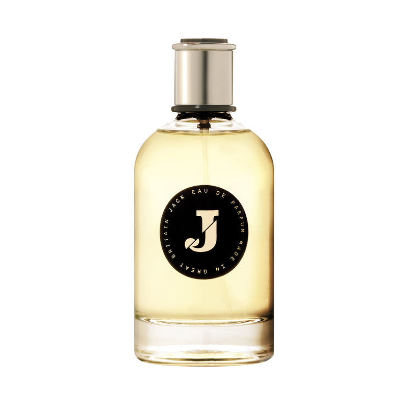 Jack | Original Perfume | Scent Lounge | Bottle with Black Label, White Background