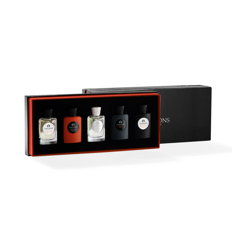 Atkinsons | Iconic Mini Perfume Set | Scent Lounge | Black & Red Box