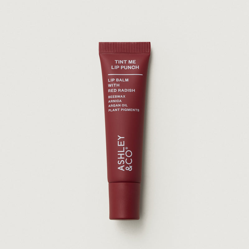 Tint Me Lip Punch, 100% Natural Lip Balm by Ashley & Co