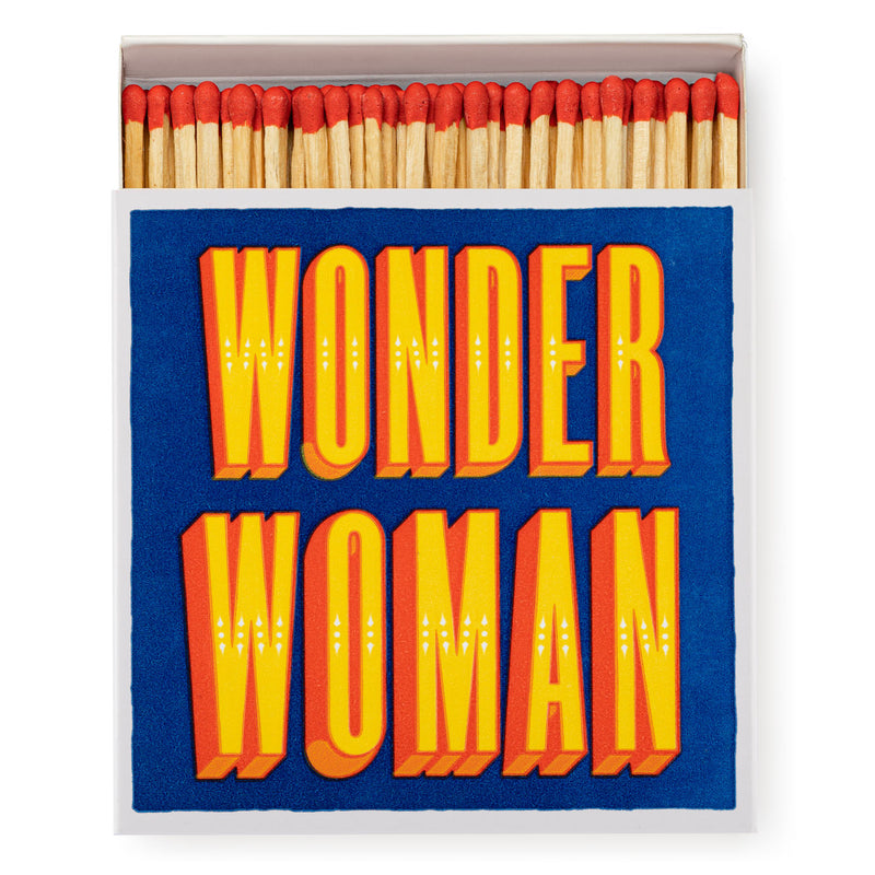Wonder Woman Safety Matches by Archivist