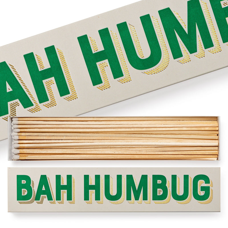 Bah Humbug Safety Matches by Archivist