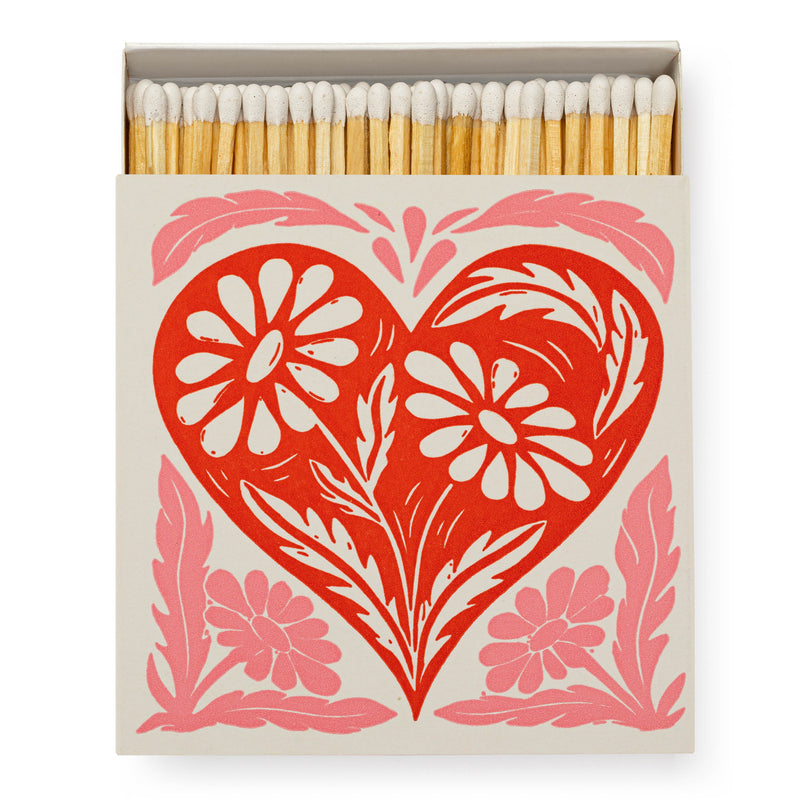 Botanical Heart Matches by Archivist