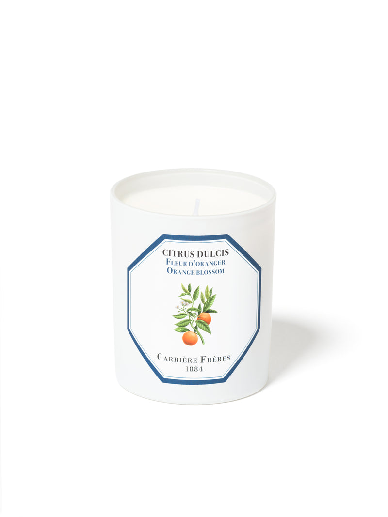 Orange Blossom Scented Candle by Carriere Freres
