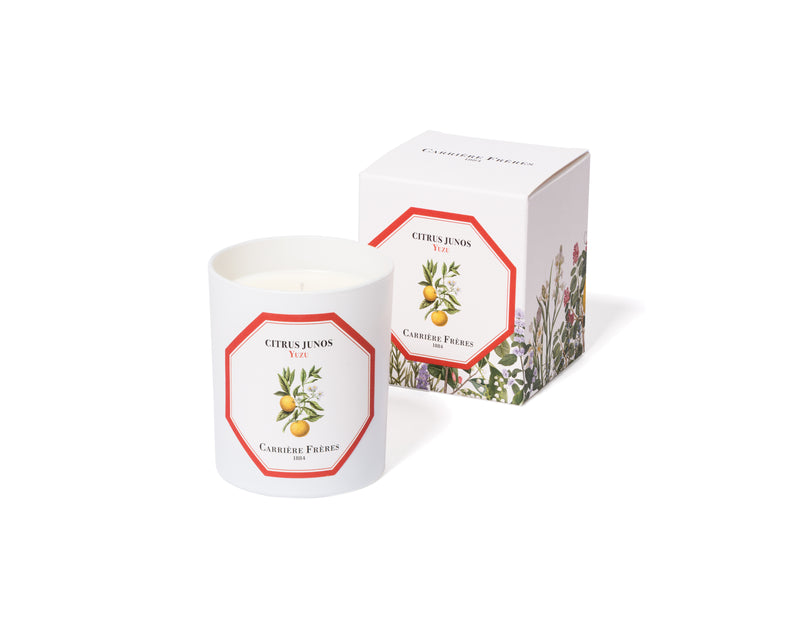 Yuzu Scented Candle by Carriere Freres