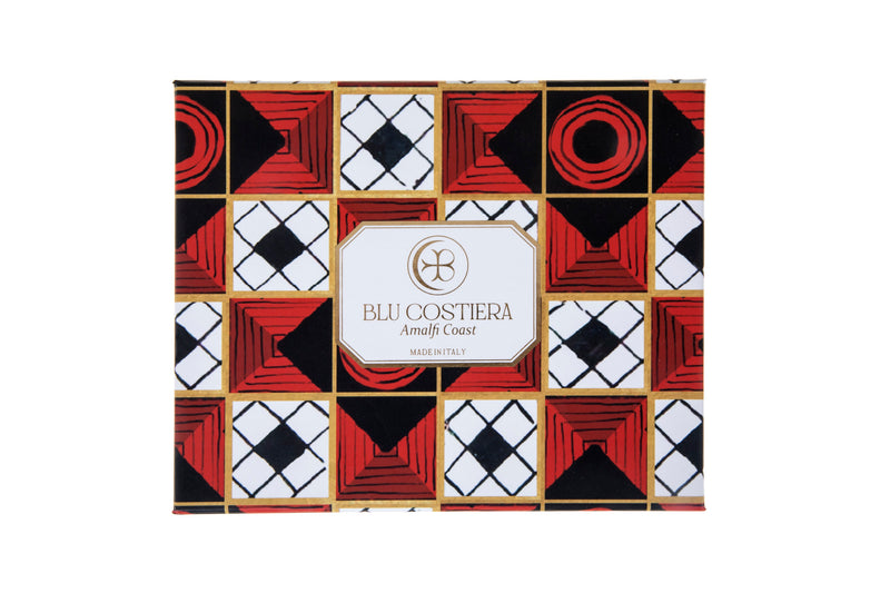 Espresso Napoli Body Scrub Soap Dish set by Blu Costiera