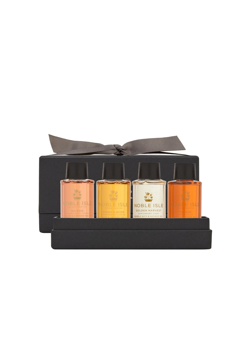 Bath & Shower Gel Fragrance Sampler Set by Noble Isle