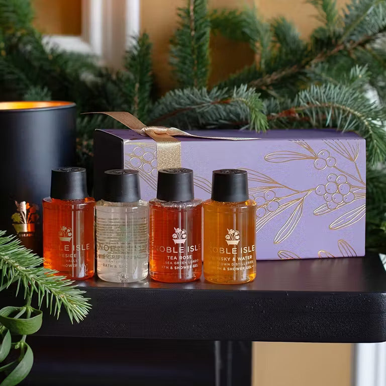 Bath & Shower Gel Fragrance Sampler Set by Noble Isle