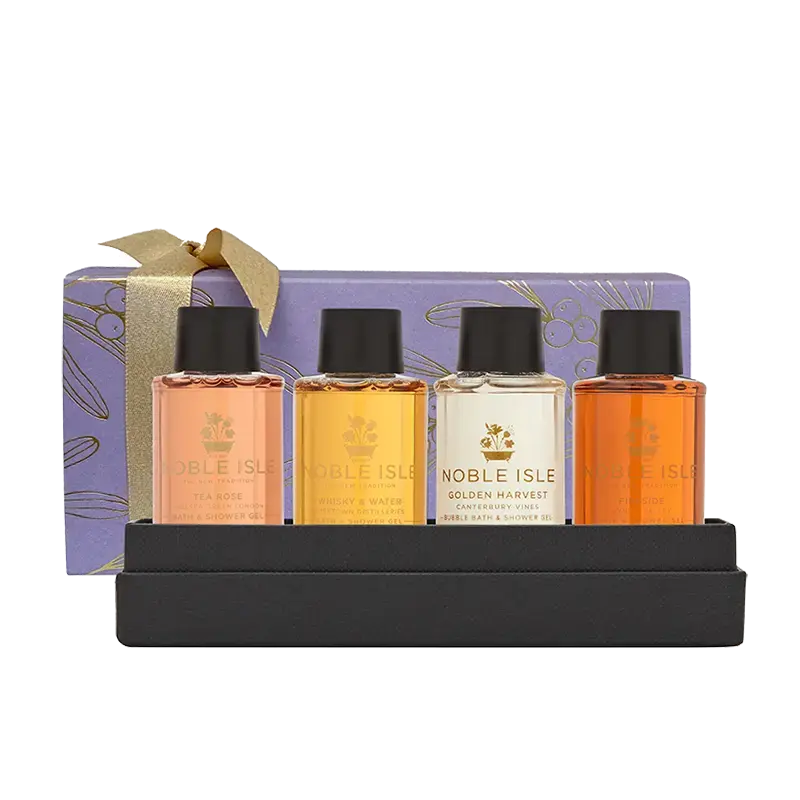 Bath & Shower Gel Fragrance Sampler Set by Noble Isle