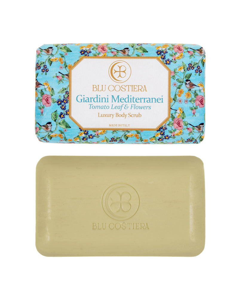 Giardini Mediterranei Body Scrub Soap Bar by Blu Costiera