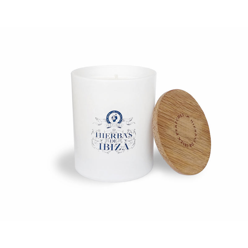 Hierbas de Ibiza | Scented Candle | Scent Lounge | White Candle & White Background