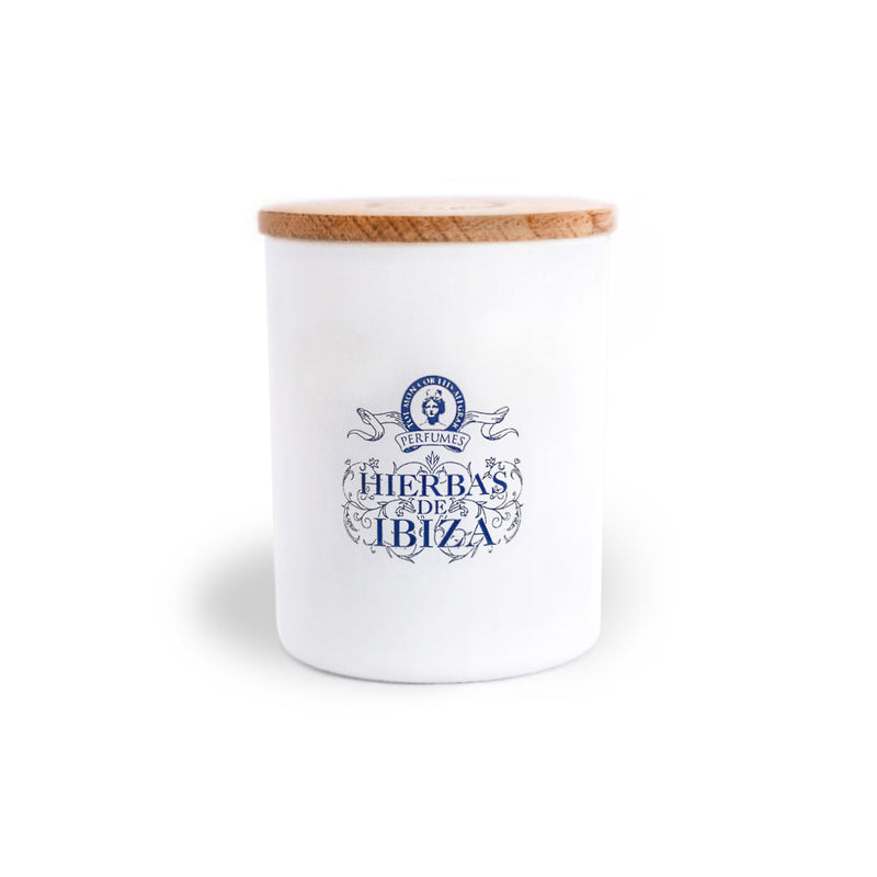 Hierbas de Ibiza | Scented Candle | Scent Lounge | White Candle & White Background