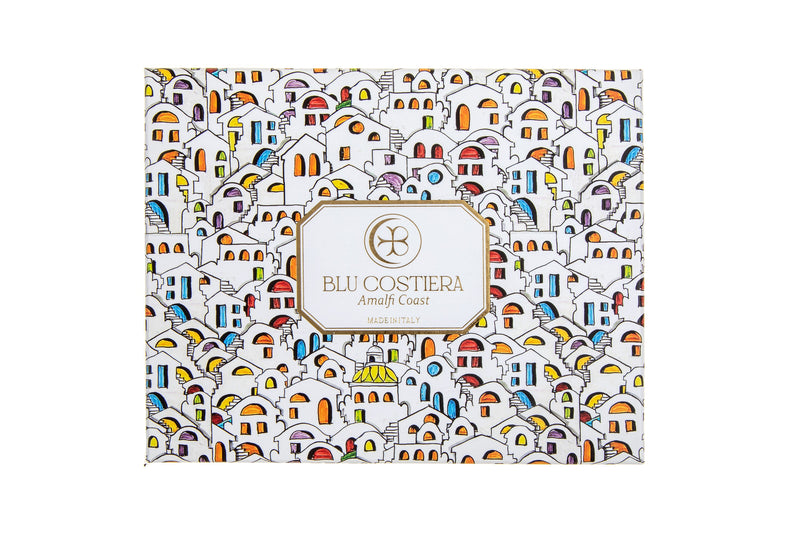 La Corricella Procida Sweet Vanilla Soap Dish set by Blu Costiera