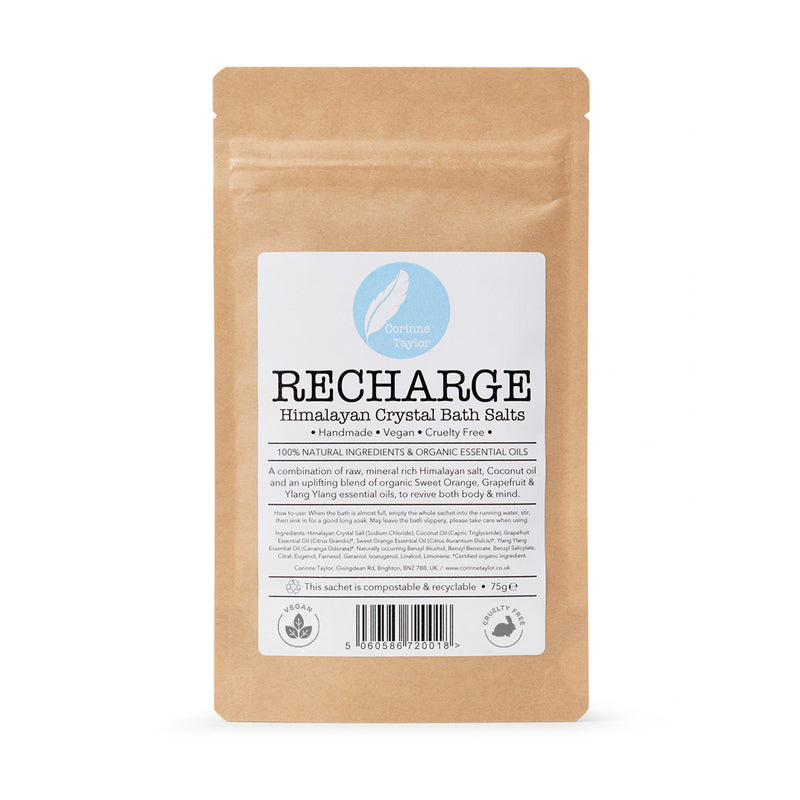 Recharge Himalayan Bath Salts Sachet by Corinne Taylor