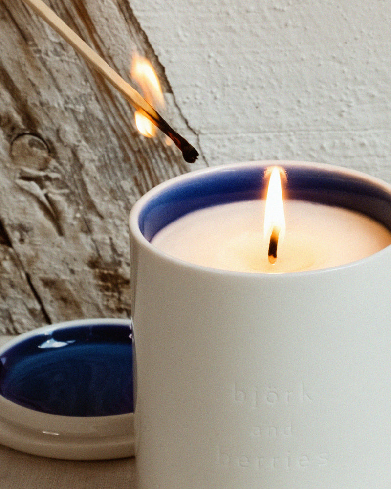 Midvinternatt Scented Candle by Björk & Berries