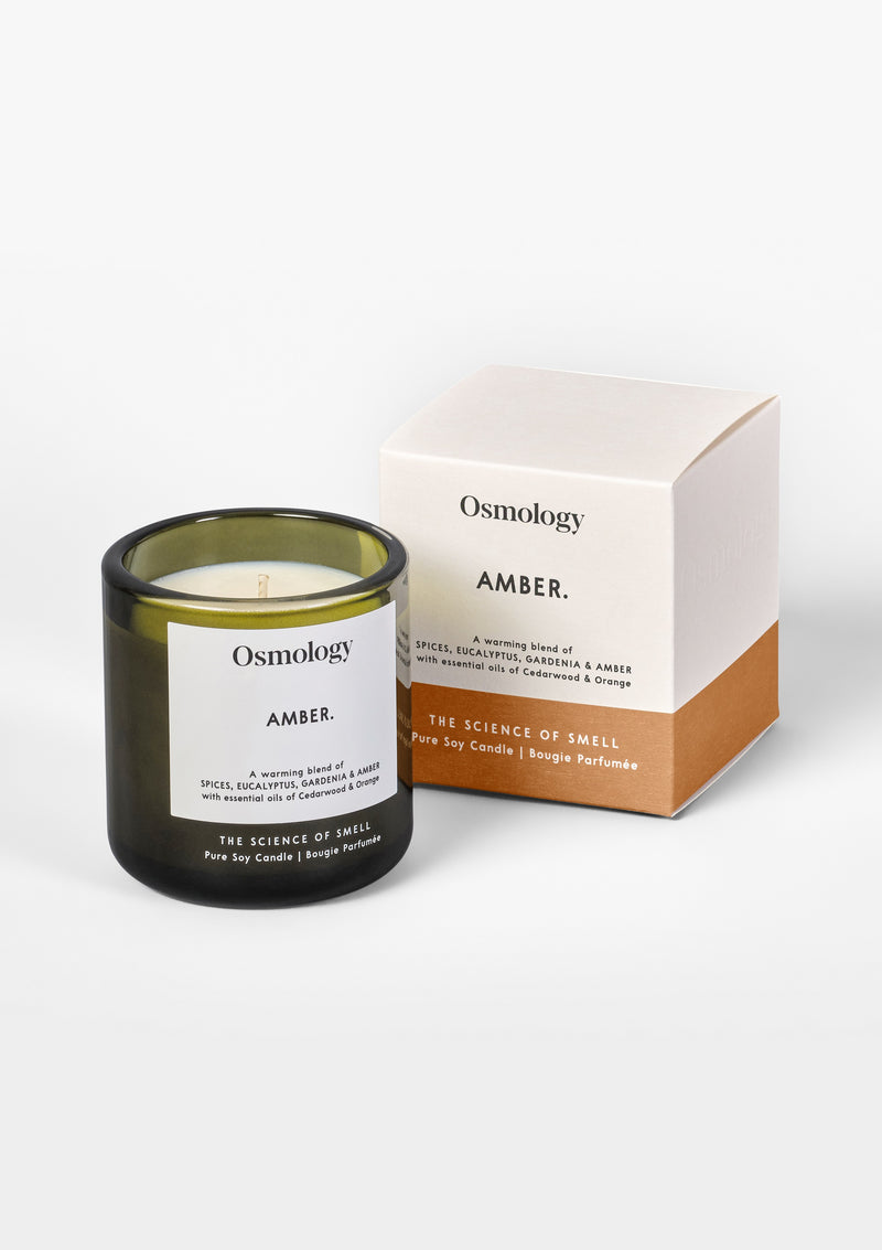 Amber Scented Candle by Osmology