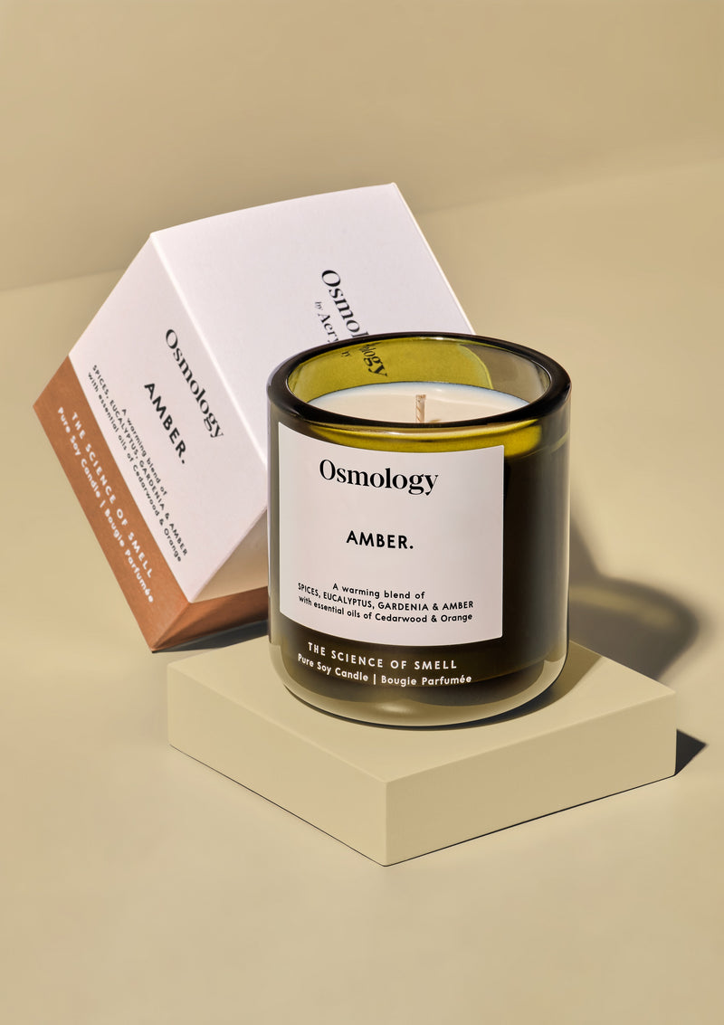 Amber Scented Candle by Osmology