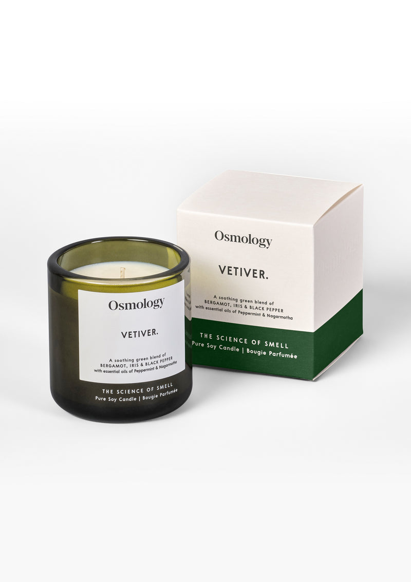 Vetiver Scented Candle by Osmology
