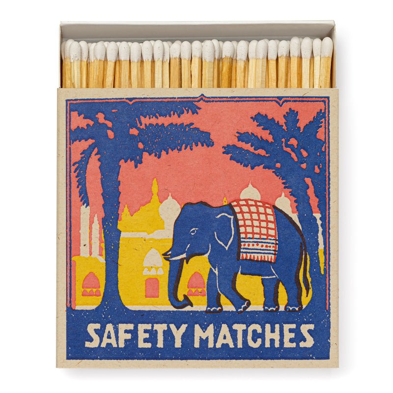 Pink Elephant Safety Matches by Archivist