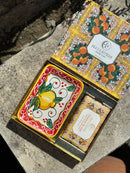 Positano Sunray Soap Dish set by Blu Costiera