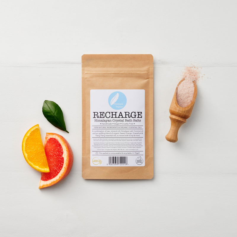 Recharge Himalayan Bath Salts Sachet by Corinne Taylor