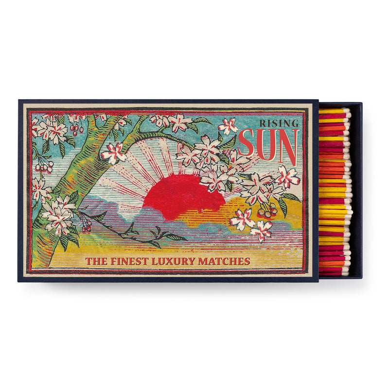 Rising Sun Giant Safety Matches Box by Archivist