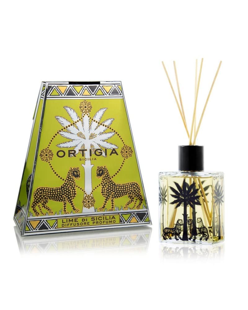 Lime di Sicilia Reed Diffuser by Ortigia