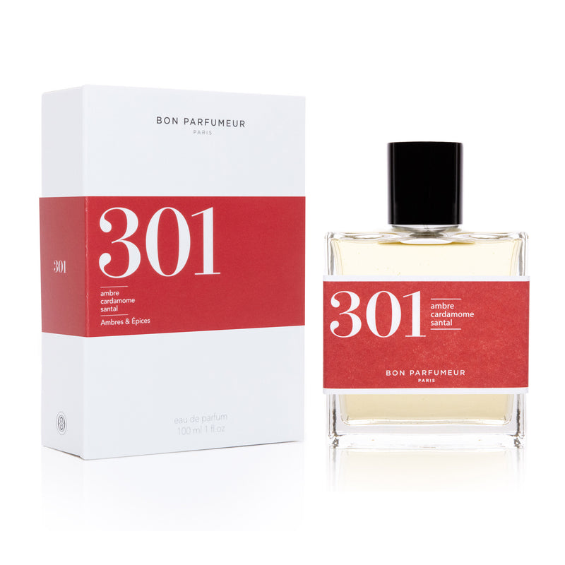 301: Sandalwood / Amber / Cardamom Perfume by Bon Parfumeur