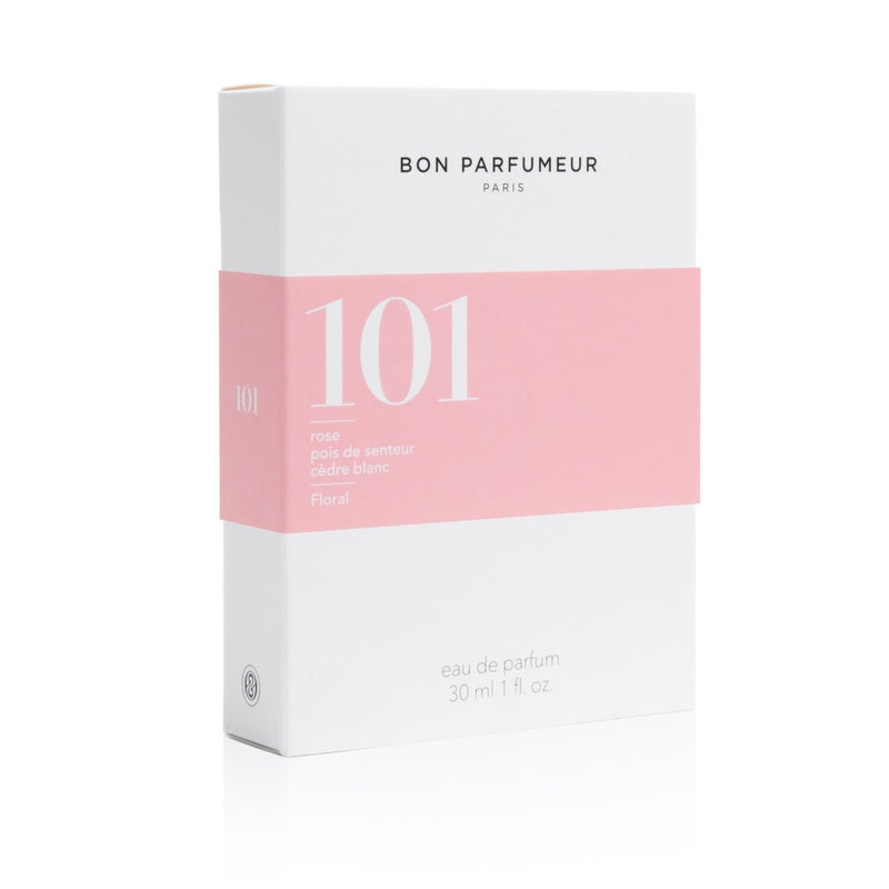 Scent Lounge | 101: Rose / Sweet Pea / White Cedar Perfume by Bon Parfumeur - Box