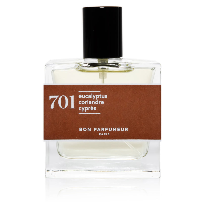 701: Eucalyptus / Coriander / Cypress Perfume by Bon Parfumeur - Bottle
