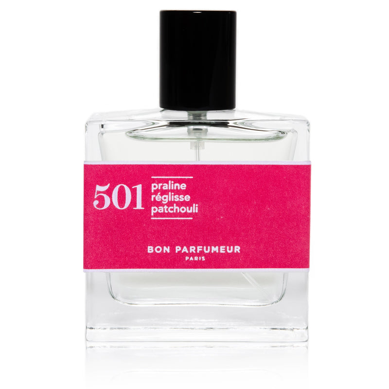 501 : Praline /Liquorice / Patchouli Perfume by Bon Parfumeur - Bottle