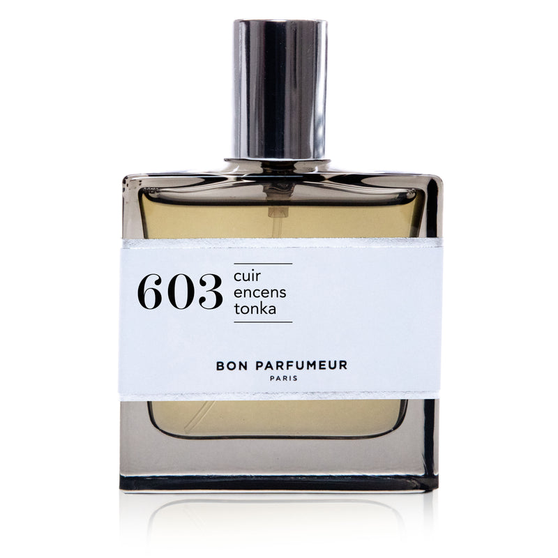 603: Leather / Incense / Tonka Perfume by Bon Parfumeur - Bottle