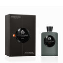 Atkinsons Perfume | James Perfume | Black Bottle with Box, White Background