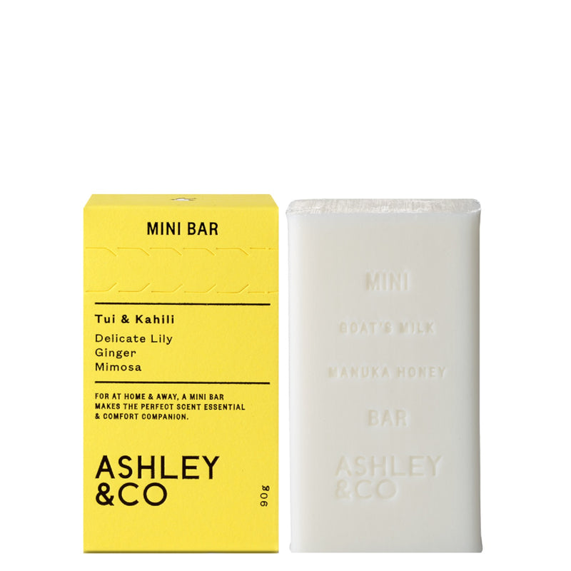 Tui & Kahili Mini Bar, Cleansing Soap Bar by Ashley & Co - Soap and Box