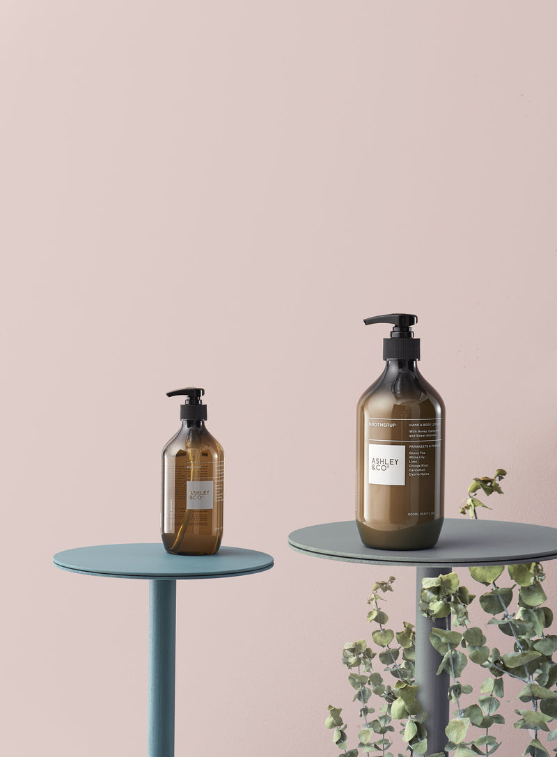 Blossom & Gilt Pair Up, Hand Wash & Lotion Set by Ashley & Co - Lifestyle