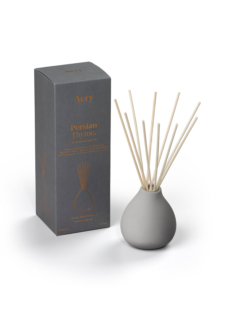 Aery | Persian Thyme Reed Diffuser | Scent Lounge | Full Product Image White Background