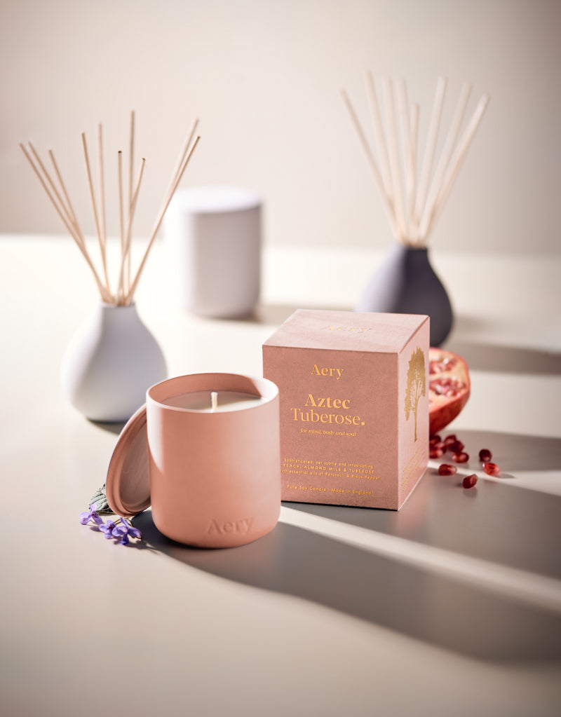 Aery | Aztec Tuberose Scented Candle | Scent Lounge | Lifestyle