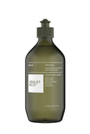 Lotus Leaf & Lustre InSink, 100% Natural Dish Wash by Ashley & Co - Green Bottle White Background
