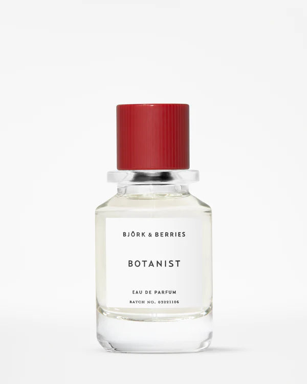 Scent Lounge | Bjork & Berries Botanist Perfume | Front of Product White Background