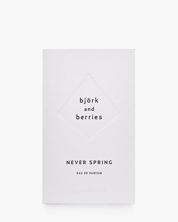 Never Spring Perfume by Björk & Berries - Box